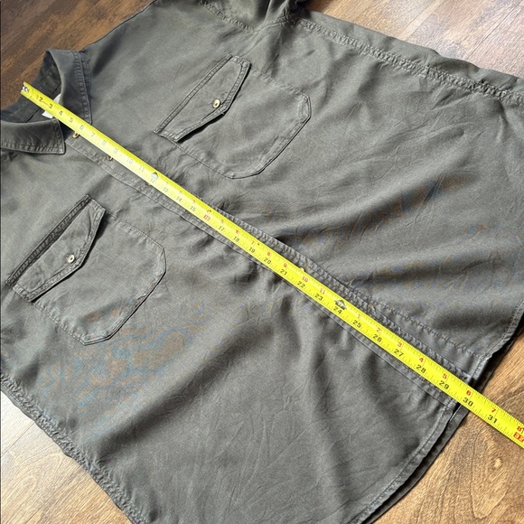 Wilfred Free Green Button-down Shirt, Size 2, Army Green - Picture 8 of 10